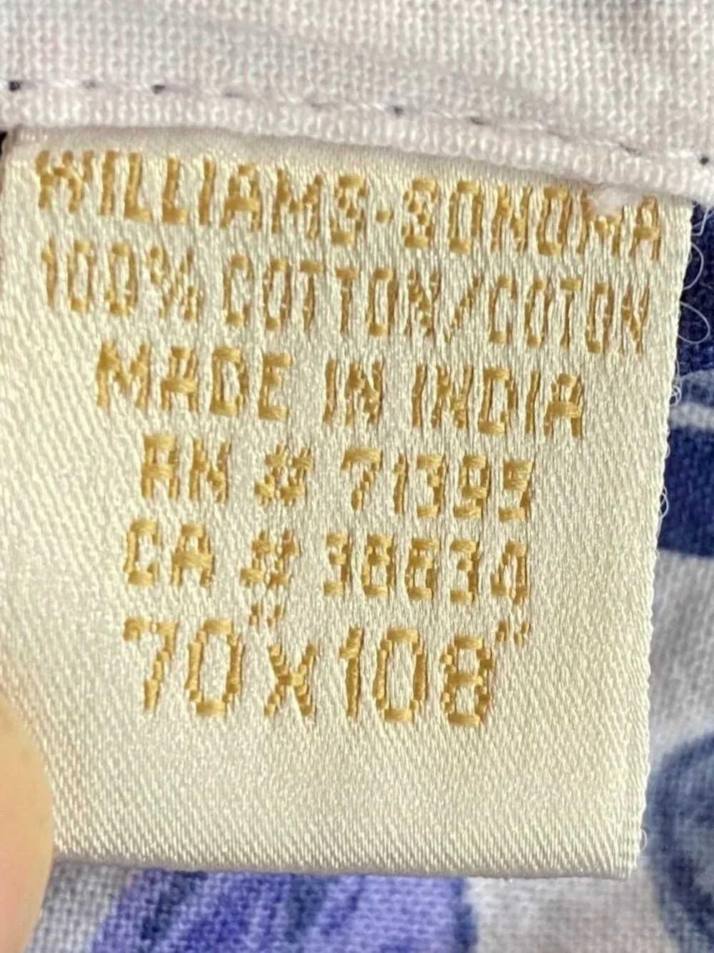 Williams Sonoma has two